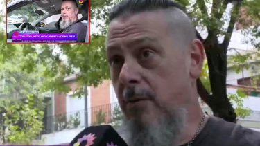 Guillermo Pardini actualmente trabaja manejando un remis. 