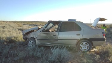 Ocurrió esta mañana en  la ruta provincial Nª 17 (Foto: gentileza)