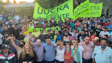 Rincón de los Sauces el PJ reunido.  (Foto: gentileza)
