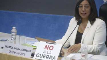 Arabela Carreras abrió las sesiones ordinarias de la Legislatura de Río Negro. Fotos: Pablo Leguizamón 