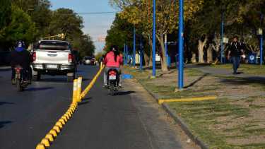La nueva ciclovía en el Canal Grande tendrá doble circulación, en Roca