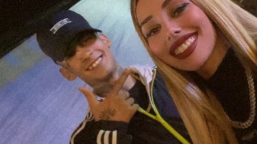 Tamara Báez, la novia de L-Gante, debutó como cantante. 