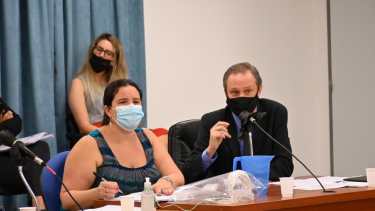 La funcionaria de la fiscalía Lucrecia Sola fundamentó el pedido de pena. (Archivo/Florencia Salto).