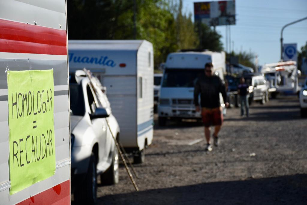 Los "rodanteros" se oponen a la homologación que entra en vigencia en abril. (Matías Subat).-