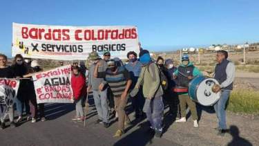 Los vecinos realizaron un corte por siete horas en Neuquén. Foto: Gentileza. 