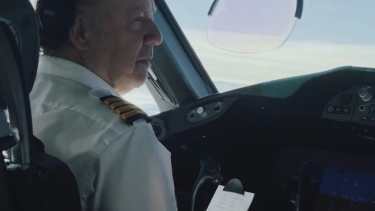 Enrique Pineyro voló desde Polonia a España. Foto: Captura video