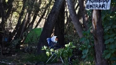 El barrio Valentina Sur se ubica en una zona de chacras. Foto Matías Subat.