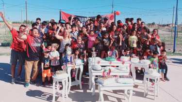 El festejo en Quinta 25 tuvo alegría, diversión y reconocimientos. Foto gentileza.  