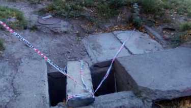 La esquina de Rufino Ortega y Belgrano es un peligro debido al estado deplorable de la vereda. Foto: Gentileza. 