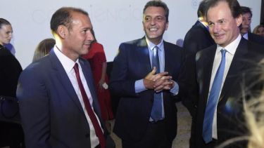 Massa planteó su propuesta en el festejo por los 40 años de la asociación Conciencia. (Gentileza).-