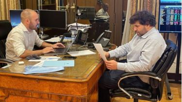 El ministro de Economía Martín Guzmán llevó adelante las negociaciones con el FMI. Foto: Noticias Argentinas.