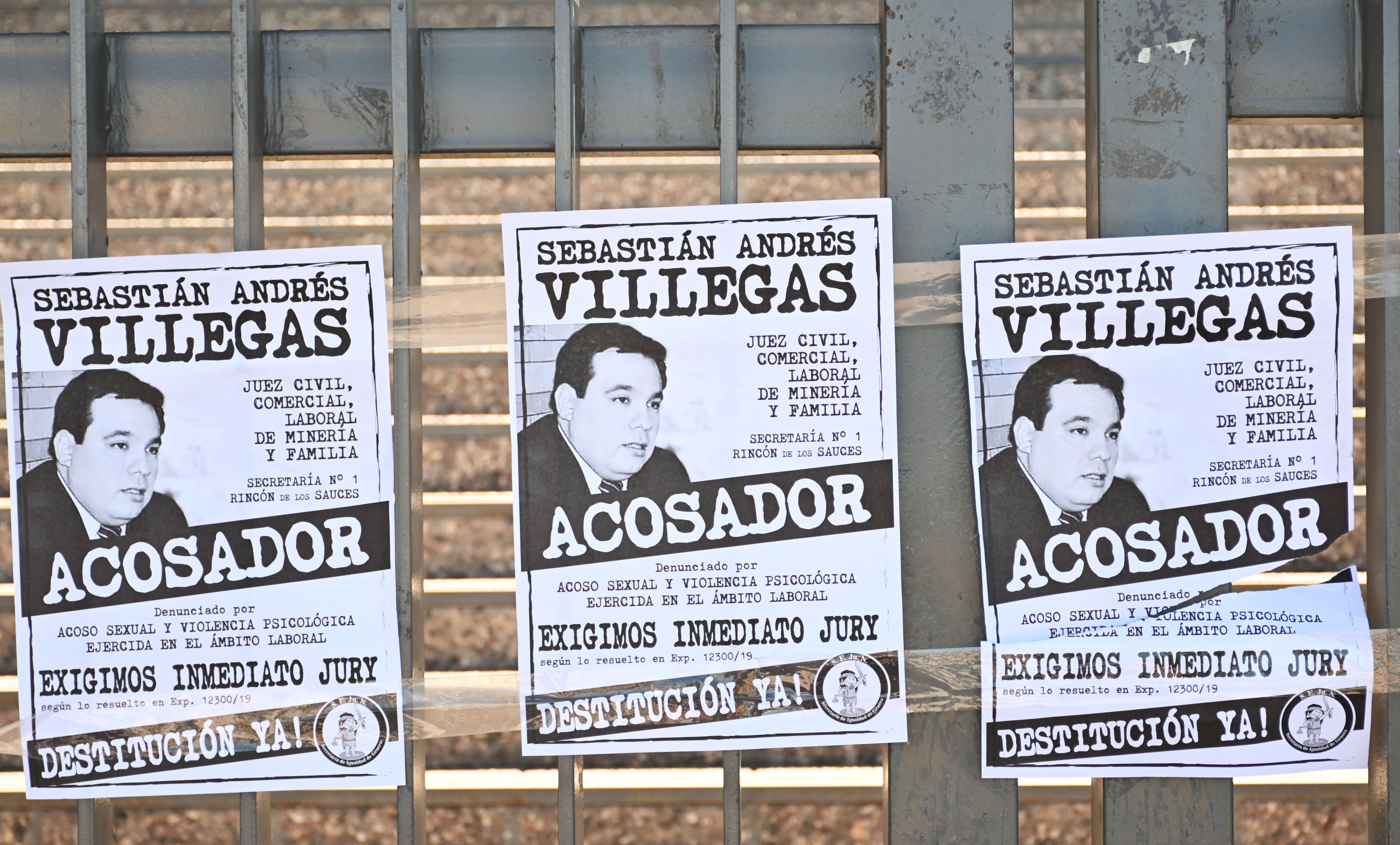 Desde Sejun aseguran que reciben una denuncia semanal por violencia a partir de la acusación contra el juez Villegas. (Foto archivo: Florencia Salto).