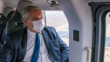 El Presidente Alberto Fernández viaja al Conurbano a recibir el apoyo de la Uocra y su círculo más cercano. 