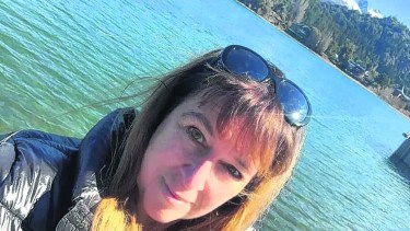 Andrea Meerapfel abandonó Bariloche cuando terminó el colegio secundario. Vive en Berlín desde hace 25 años. Foto: gentileza