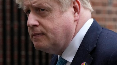 El Primer Ministro Británico Boris Johnson. Foto AP. 