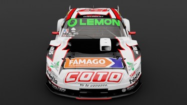Echevarría presentó el diseño de su auto para el regreso al TC