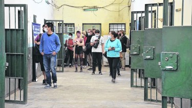 El pasado jueves 24 de marzo se realizaron visitas guiadas al pabellón de los presos políticos.