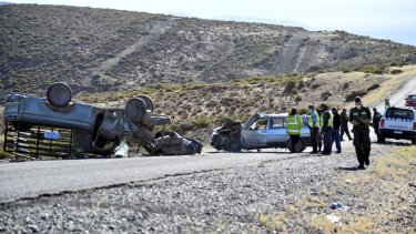 Los ocupantes del rodado menor fueron trasladados al hospital de Chos Malal por precaución (FOTO: Gentileza Beto Delloro. Entre Cordilleras)
