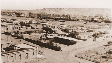 Los vientos huracanados, habituales de aquella época, eran enemigos de los sistemas que funcionaban a combustible. (FOTO: Gentileza Museo Paraje Confuencia)