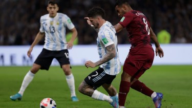 Rodrigo De Paul fue uno de los mejores de la noche contra Venezuela, como casi siempre en los últimos años. 