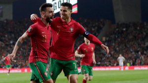 Portugal le ganó a Macedonia y jugará el Mundial de Qatar