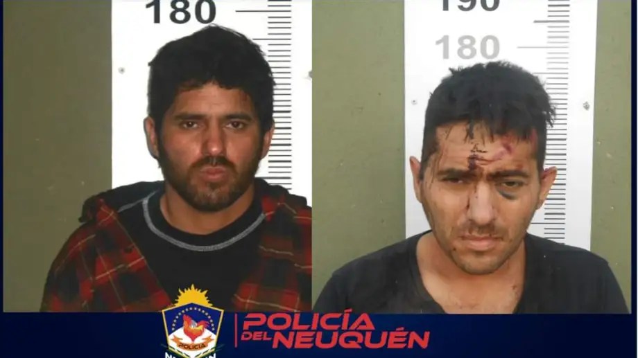 El imputado Godoy, según imágenes distribuidas por la policía de Neuquén. (Archivo)