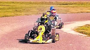 Moreno Coppa pisó firme en el Karting con Caja en El Anfiteatro
