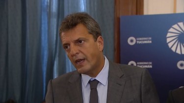 Sergio Massa, presidente del Congreso de la Nación. 