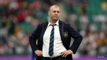 Micahel Cheika elogió el rendimiento de los integrantes de Los Pumas en la victoria frente a los All Blaks por el Rugby Championship. Gentileza.