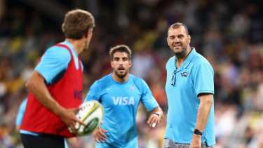 Cheika: «Me siento honrado de poder dirigir a Los Pumas»