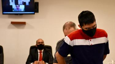 Franco Puente, coautor de homicidio en ocasión de robo en el caso Martínez Pichún. (Archivo/Matías Subat)