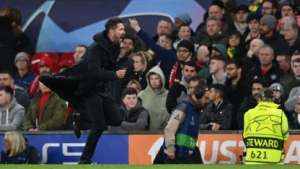 Simeone elogió a los jugadores del Atlético de Madrid