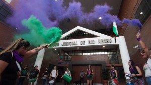 El mensaje de la marcha del 25N en Viedma, en el Día Internacional de lucha contra la violencia de género
