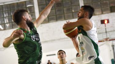 Lavezzari es una de las figuras de Pérfora en la Liga Federal de básquet. Foto: gentileza Aguante Neuquén 