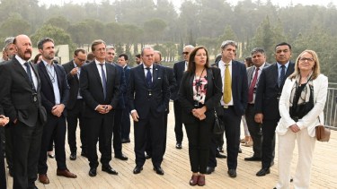 La comitiva nacional en sus últimas participaciones en Israel. Foto Gentileza.