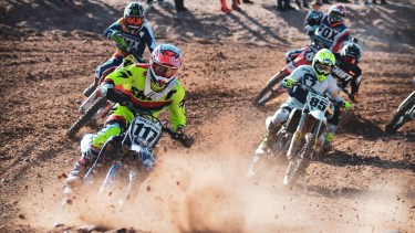 Galletta, campeón del Sur de la República de motocross