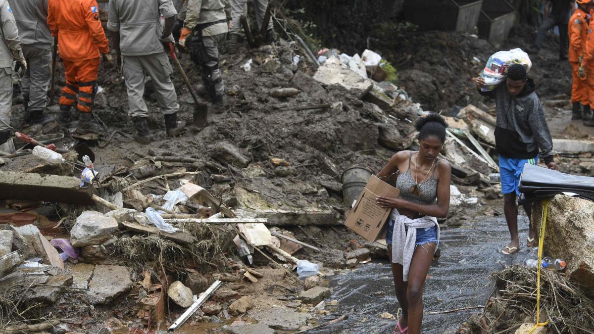 Los temporales en Brasil causaron muertes y destrozos de todo tipo.