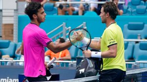 Cerúndolo no pudo con Ruud y quedó eliminado en las semifinales de Miami