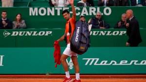 Djokovic volvió al circuito con una derrota en el Masters 1000 de Montecarlo