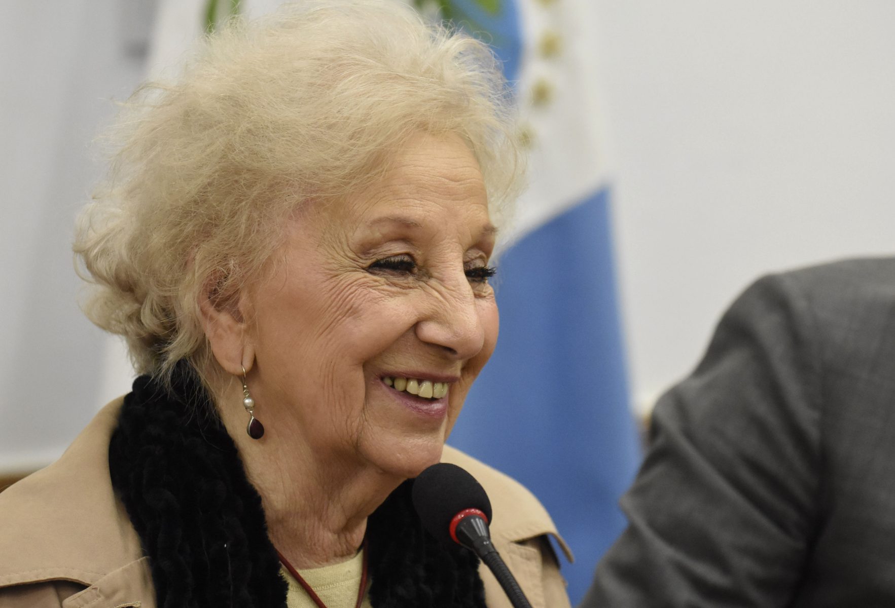 Estela de Carlotto apuntó contra el presidente argentino Javier Milei  (foto Florenia Salto)