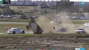 Tremendo accidente de Alzamendi en el sprint del Top Race Series en Viedma