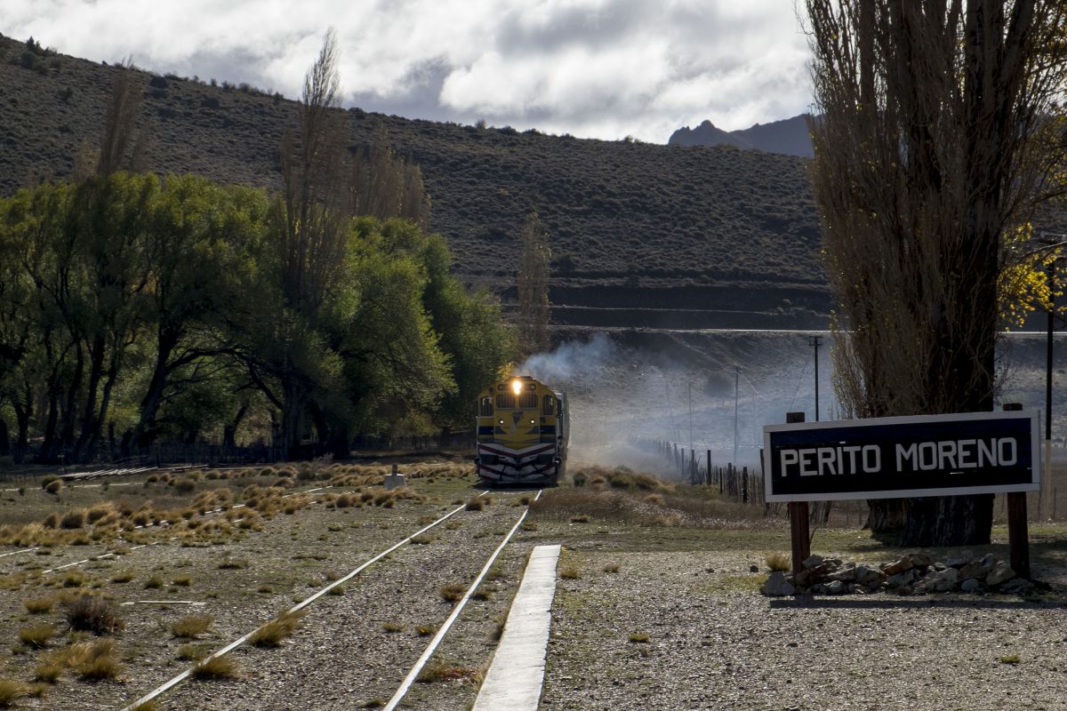 Perito Moreno es la segunda estación desde Bariloche, luego de Ñirihuau (Foto: Marcelo Martínez)