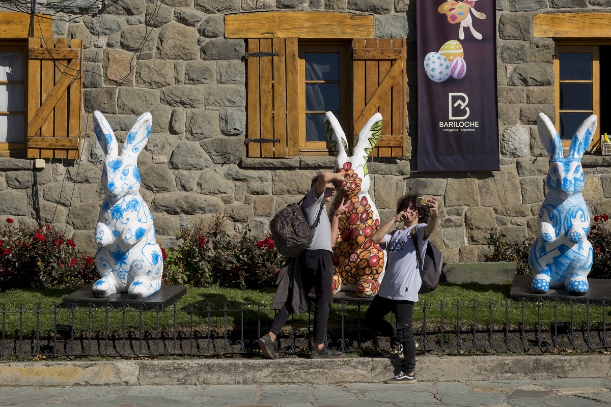 La Fiesta Nacional del Chocolate vuelve a poner a Bariloche en el centro de la escena de Semana Santa. Archivo