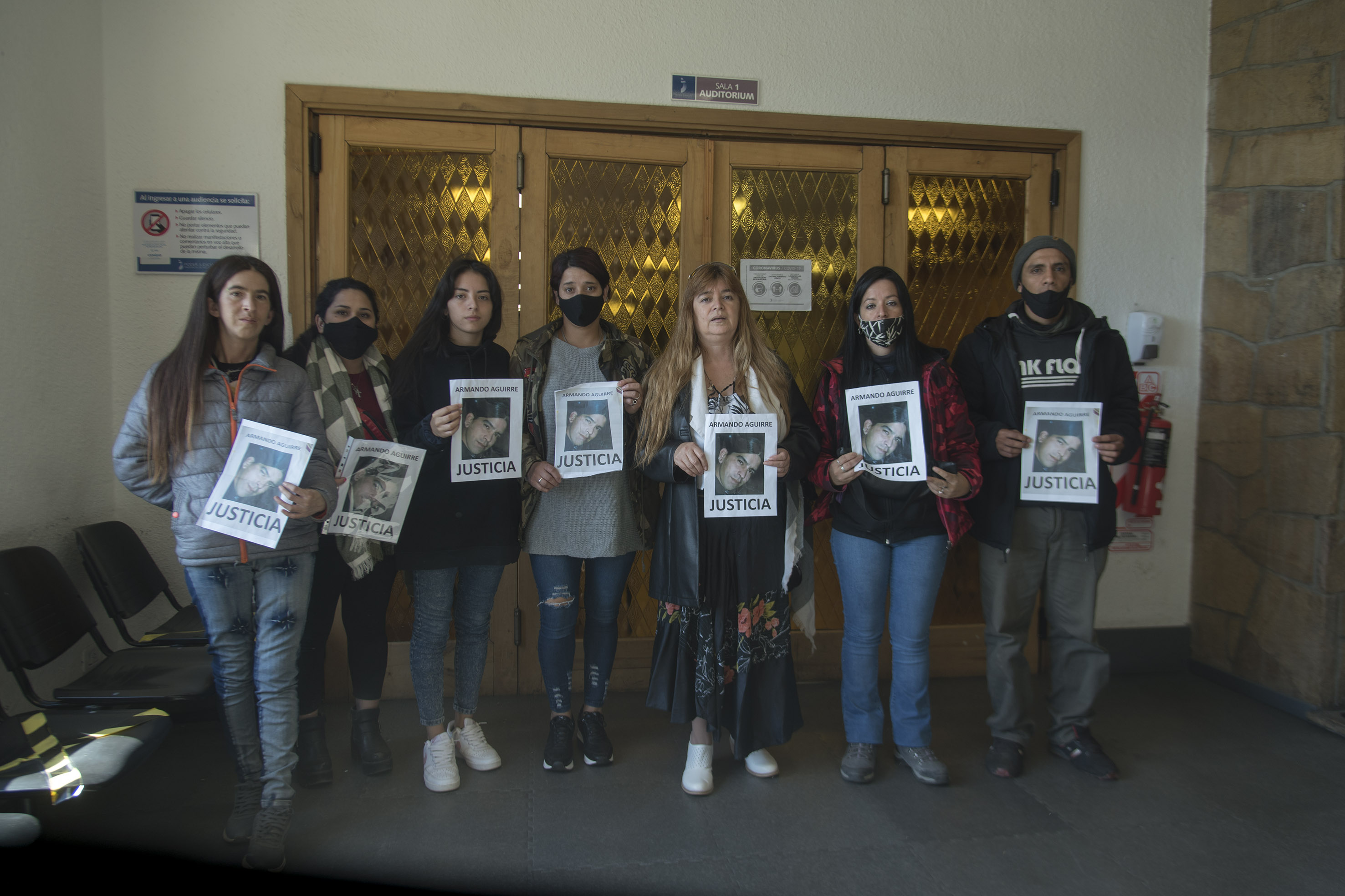 Los familiares de la víctima Matías Aguirre lucharon durante casi 7 años para que el crimen no quedara impune. (foto Marcelo Martínez) 
