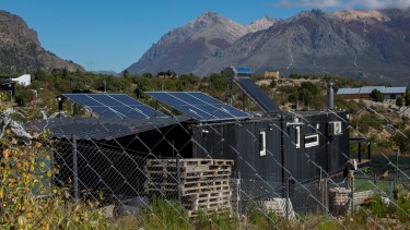 Bariloche tiene 15 usuarios que generan su propia energía renovable. Foto: Marcelo Martínez