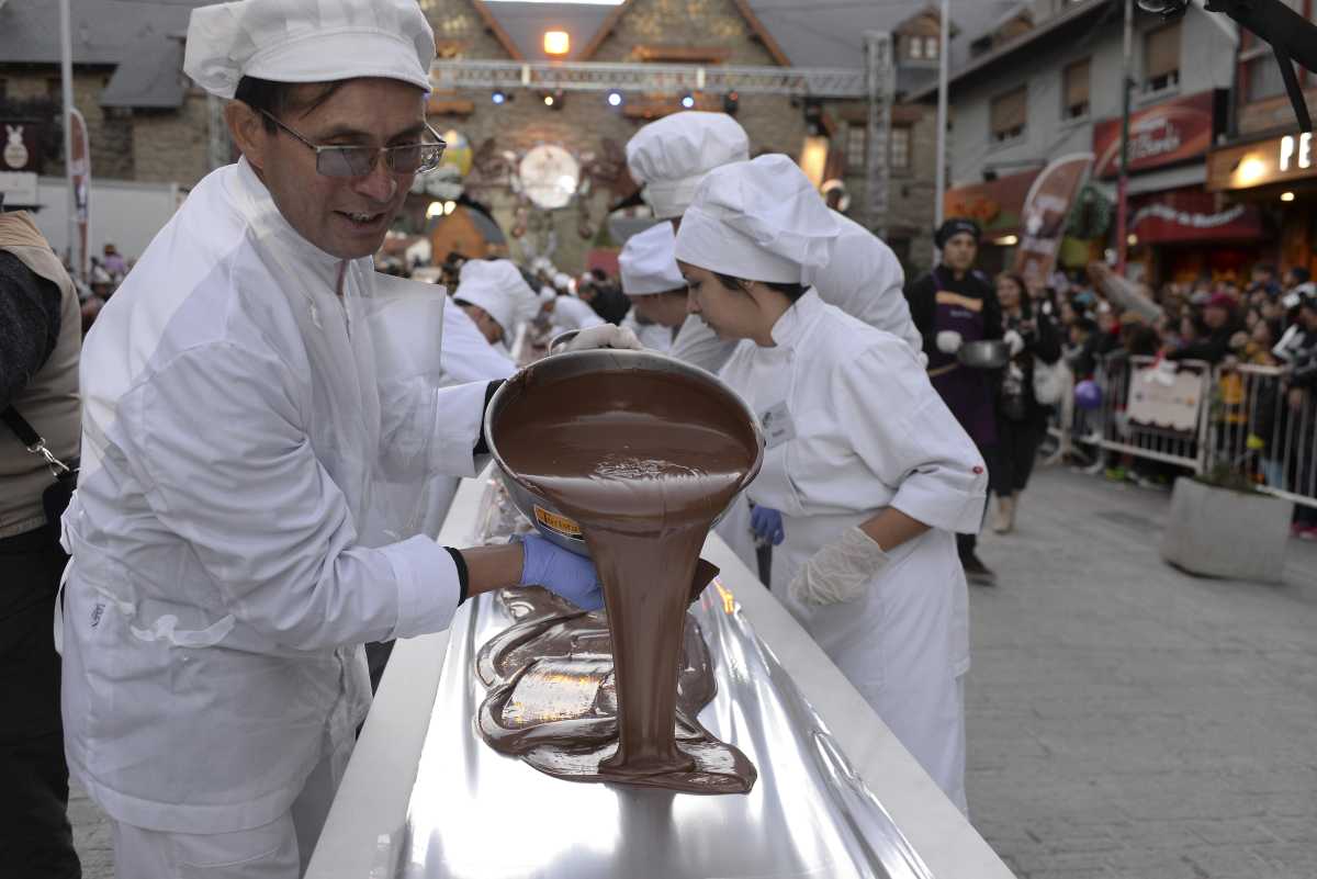 La barra de chocolate de Bariloche se realizará el viernes 7 de abril a partir de las 18. Archivo
