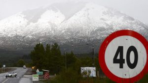 La lluvia despide a los turistas que terminan sus vacaciones de invierno en Bariloche