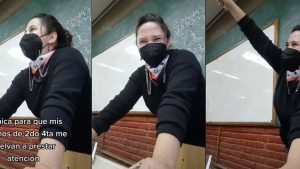 Video: la ingeniosa manera en que una docente usa la marca «Marolio» para calmar a su clase