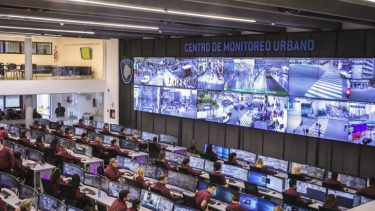El sistema de videovigilancia de CABA.