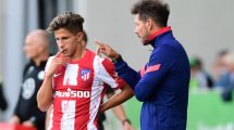 Imagen de El Cholo Simeone hizo debutar a su hijo Giuliano en Atlético de Madrid